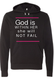 God Is Within Her She Will Not Fail Sweatshirt