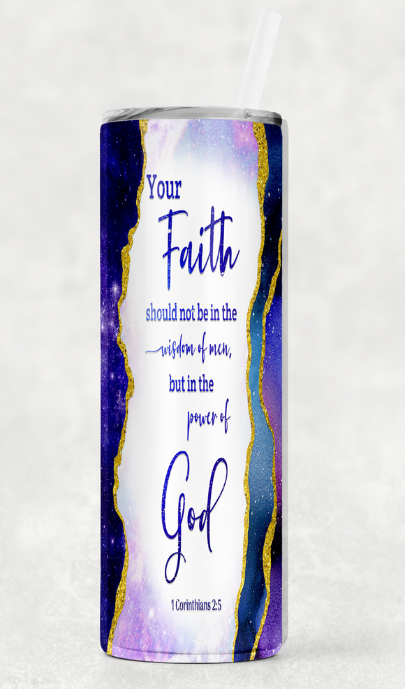 Your Faith Personalized Tumbler